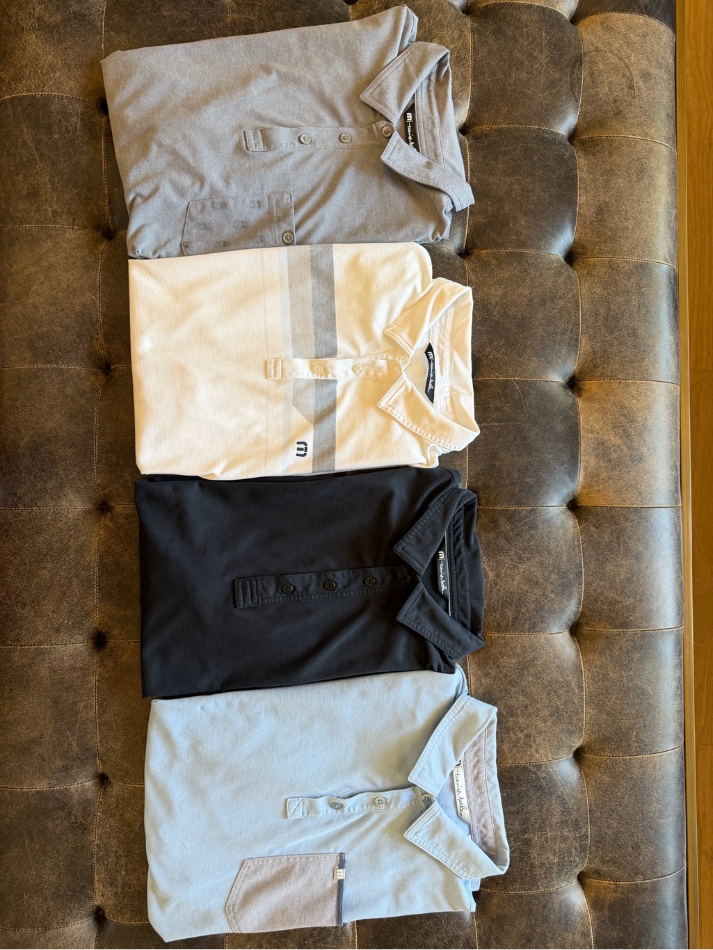 Travis Mathew Golf Shirts Set Of 4 For $80, $20 Each, Awesome Deal